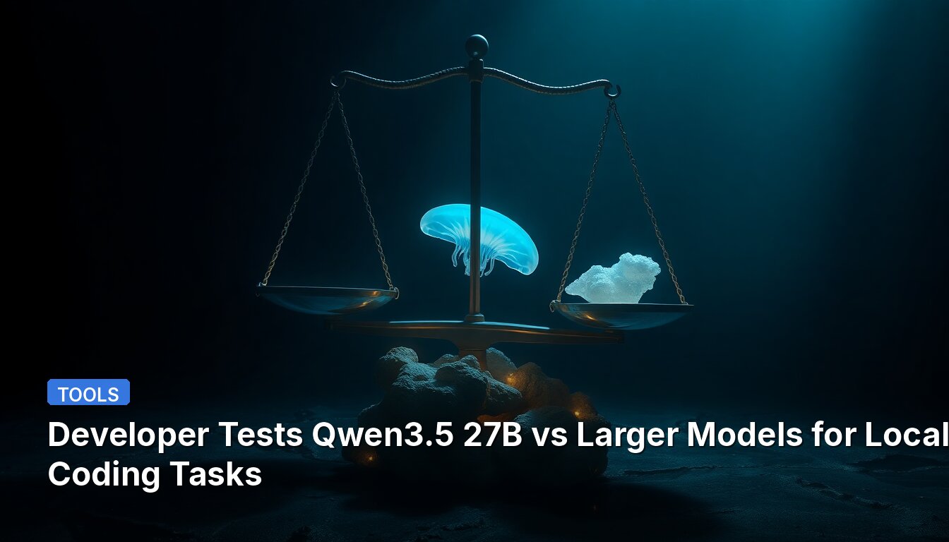 Developer Tests Qwen3.5 27B vs Larger Models for Local Coding Tasks