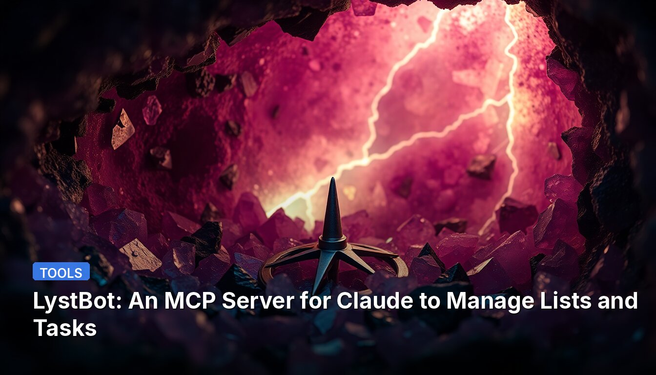 LystBot: An MCP Server for Claude to Manage Lists and Tasks