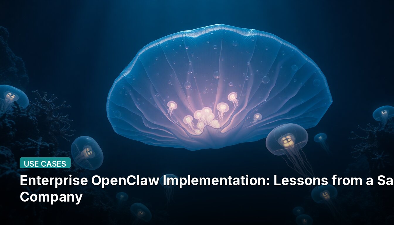 Enterprise OpenClaw Implementation: Lessons from a SaaS Company