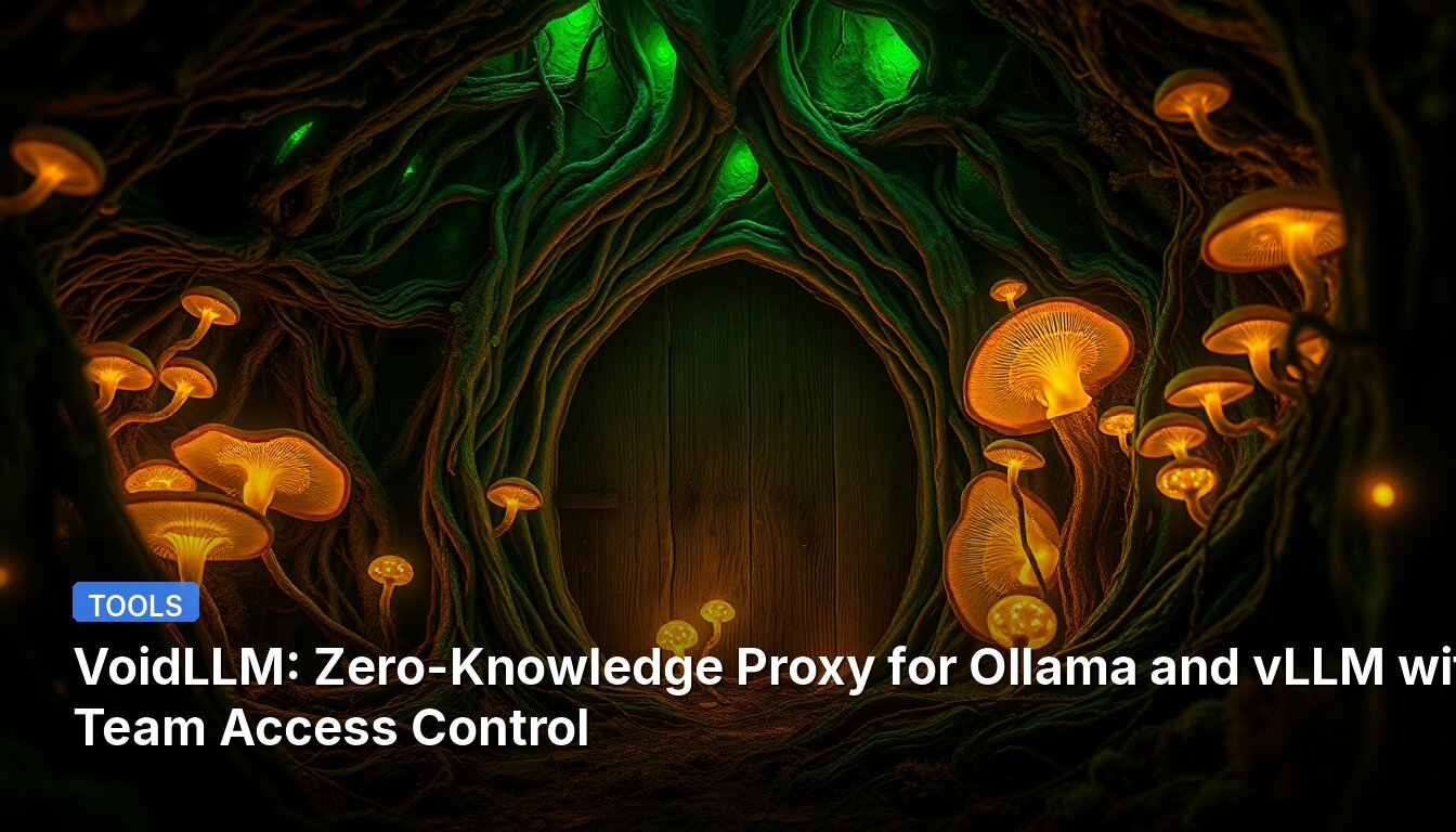 VoidLLM: Zero-Knowledge Proxy for Ollama and vLLM with Team Access Control