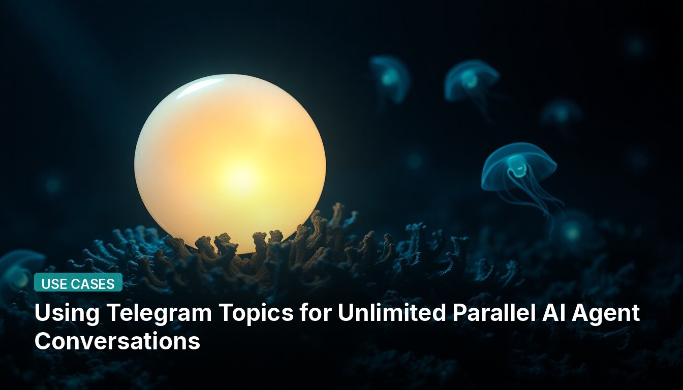 Using Telegram Topics for Unlimited Parallel AI Agent Conversations