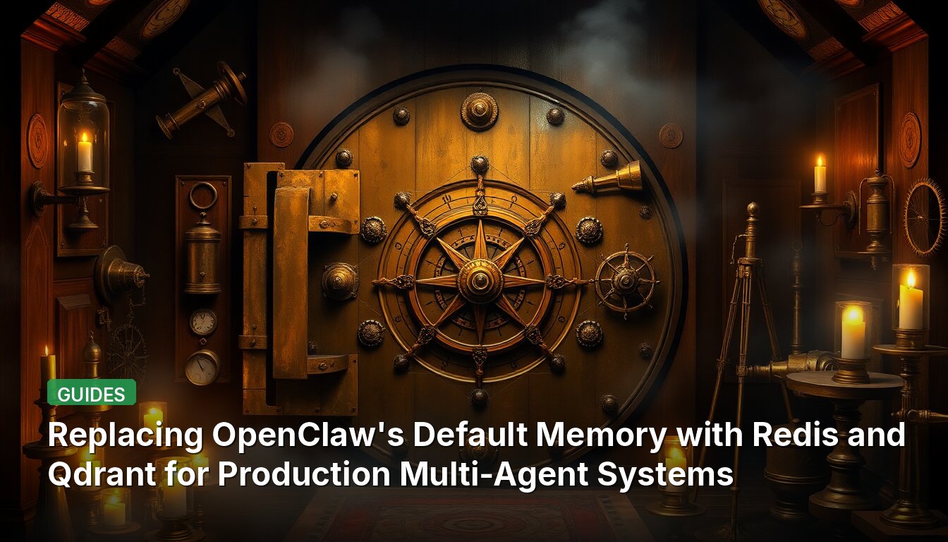 Replacing OpenClaw's Default Memory with Redis and Qdrant for Production Multi-Agent Systems