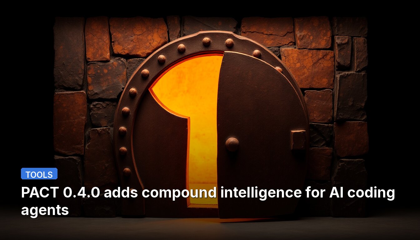 PACT 0.4.0 adds compound intelligence for AI coding agents