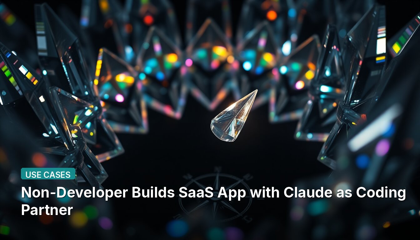 Non-Developer Builds SaaS App with Claude as Coding Partner