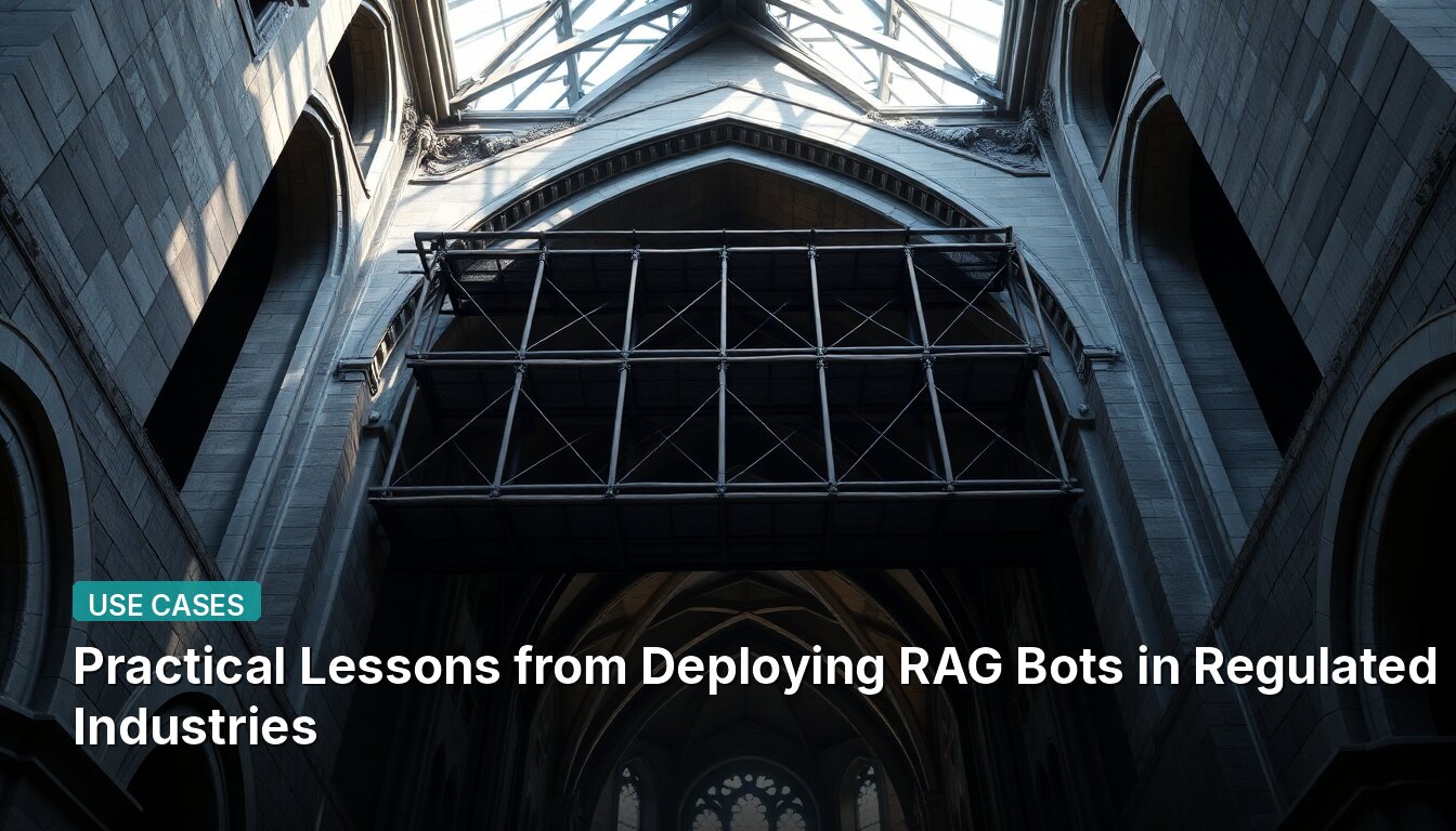 Practical Lessons from Deploying RAG Bots in Regulated Industries