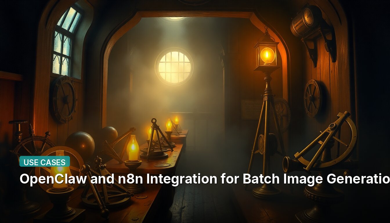 OpenClaw and n8n Integration for Batch Image Generation