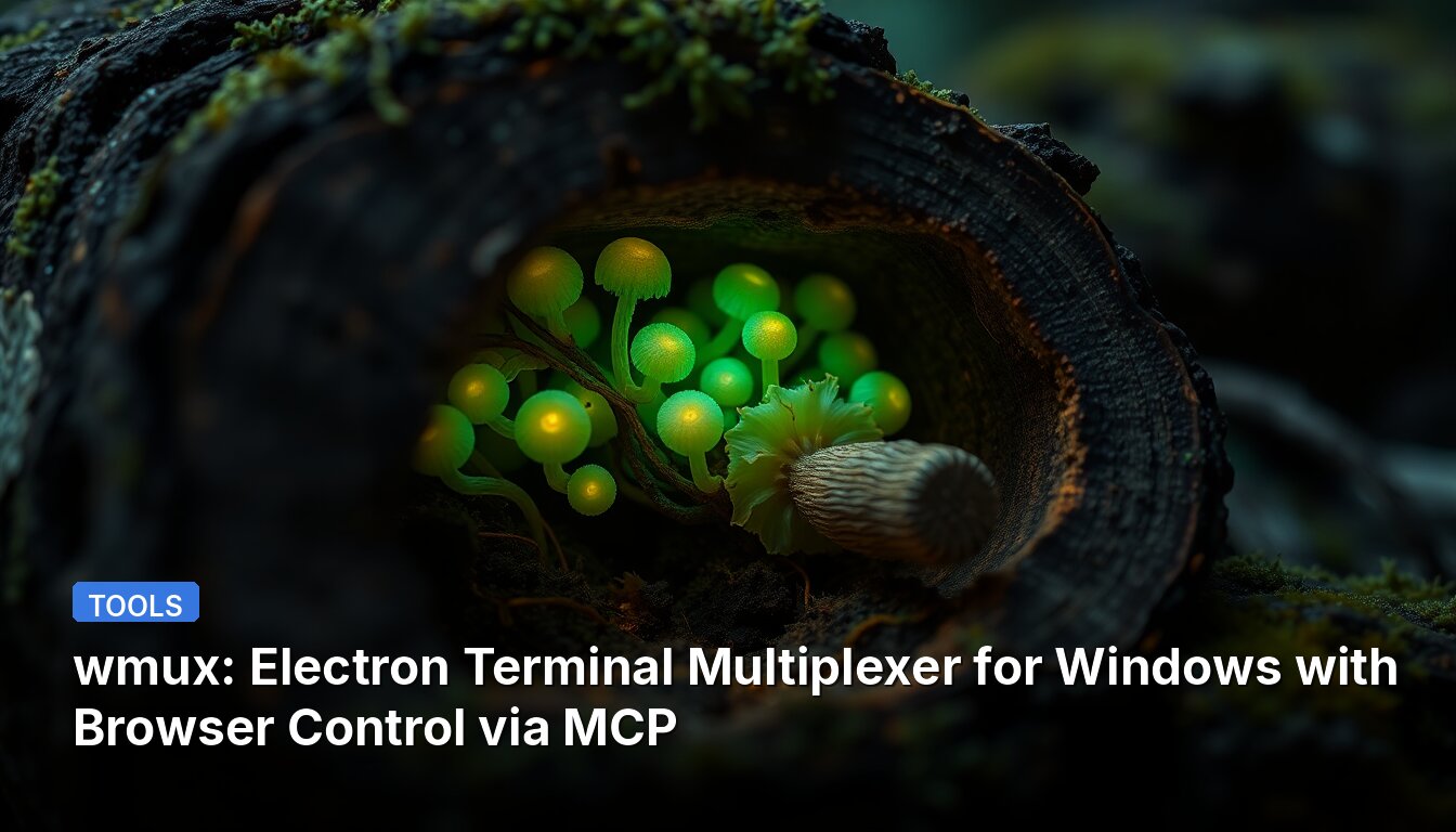 wmux: Electron Terminal Multiplexer for Windows with Browser Control via MCP