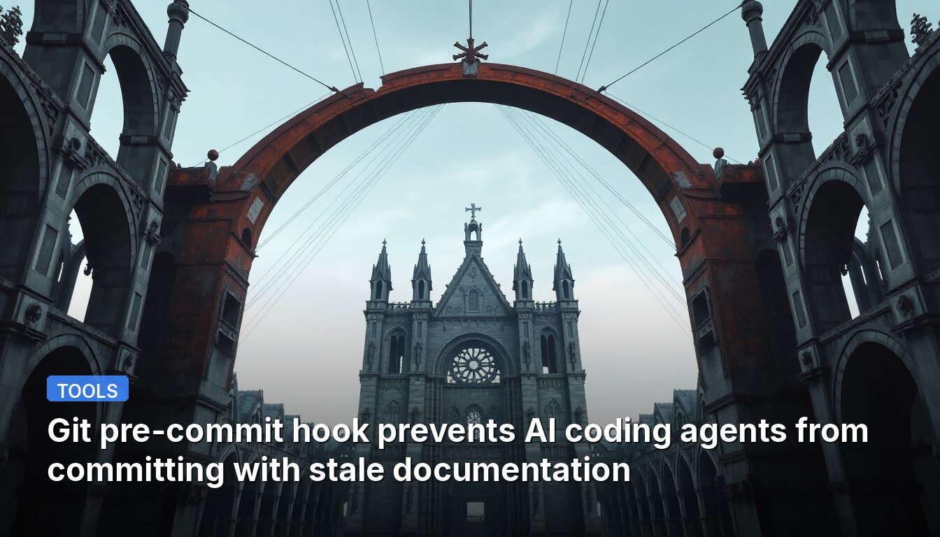 Git pre-commit hook prevents AI coding agents from committing with stale documentation