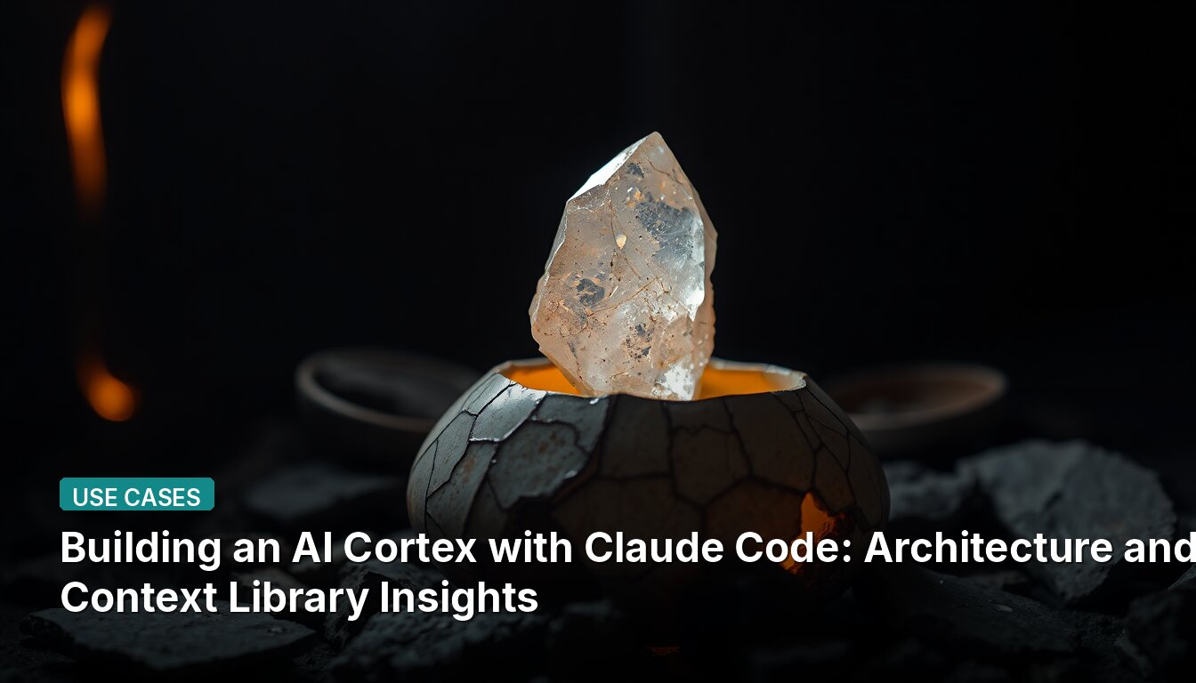 Building an AI Cortex with Claude Code: Architecture and Context Library Insights