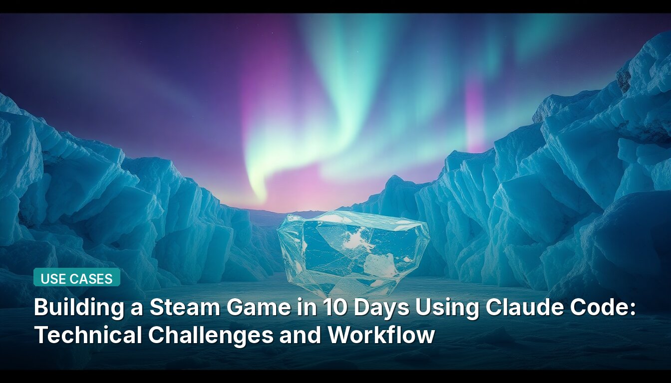 Building a Steam Game in 10 Days Using Claude Code: Technical Challenges and Workflow