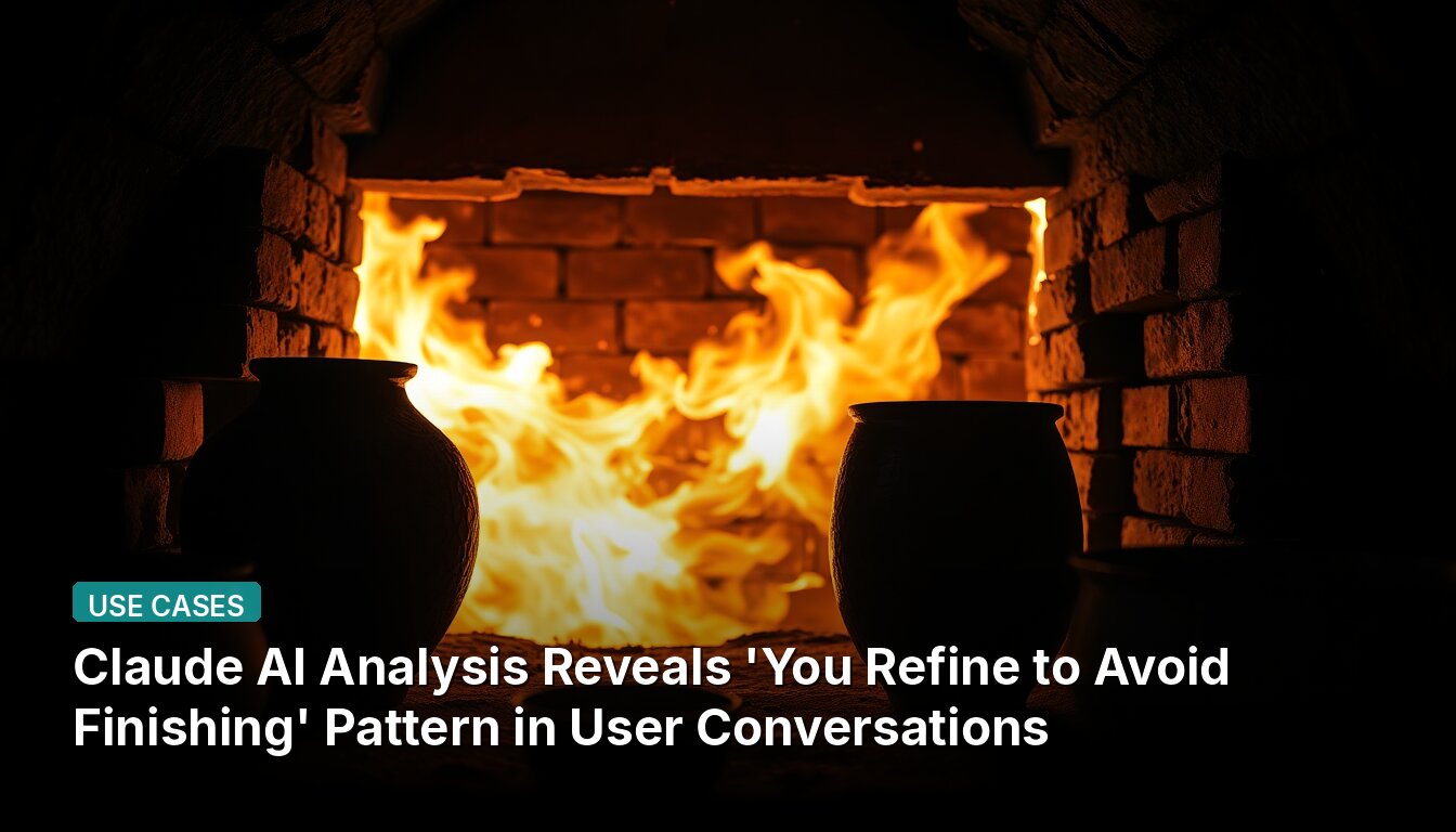 Claude AI Analysis Reveals 'You Refine to Avoid Finishing' Pattern in User Conversations