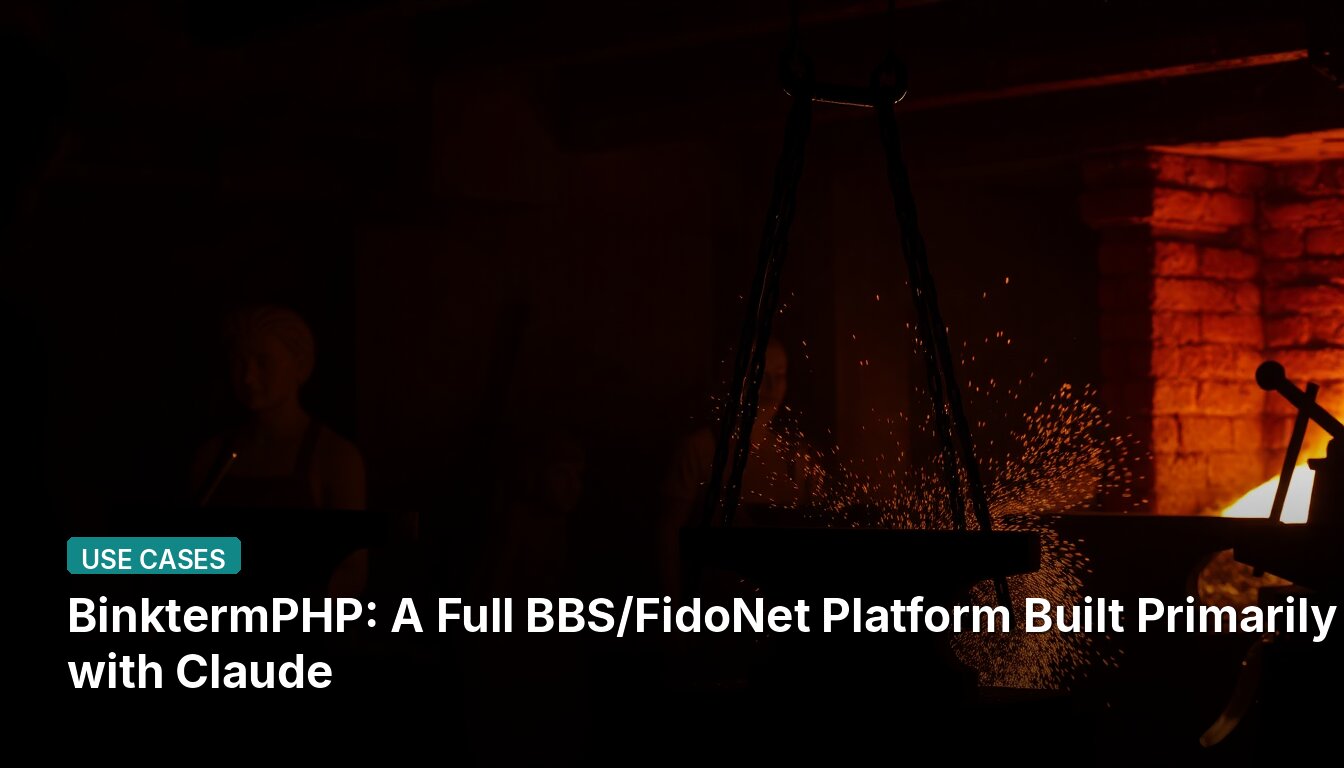 BinktermPHP: A Full BBS/FidoNet Platform Built Primarily with Claude