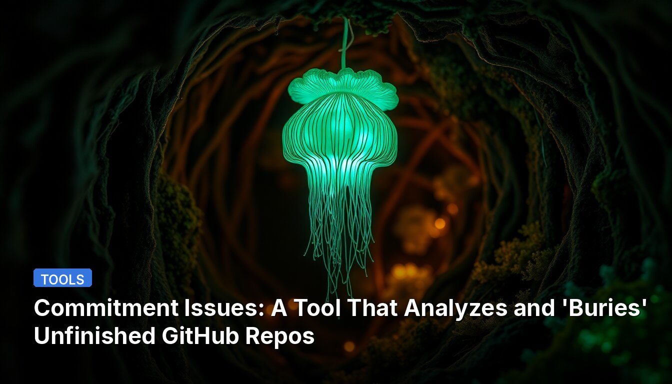 Commitment Issues: A Tool That Analyzes and 'Buries' Unfinished GitHub Repos