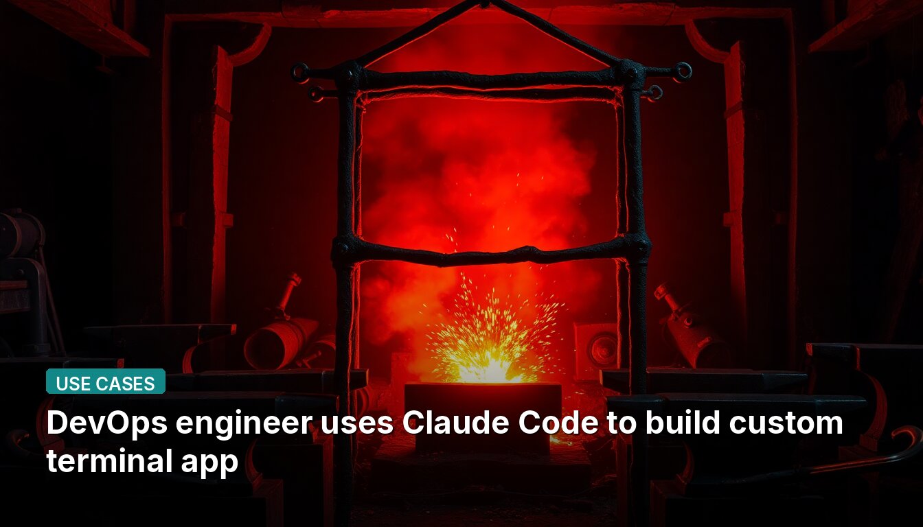 DevOps engineer uses Claude Code to build custom terminal app