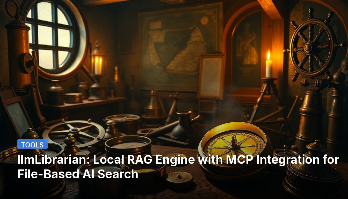 llmLibrarian: Local RAG Engine with MCP Integration for File-Based AI Search