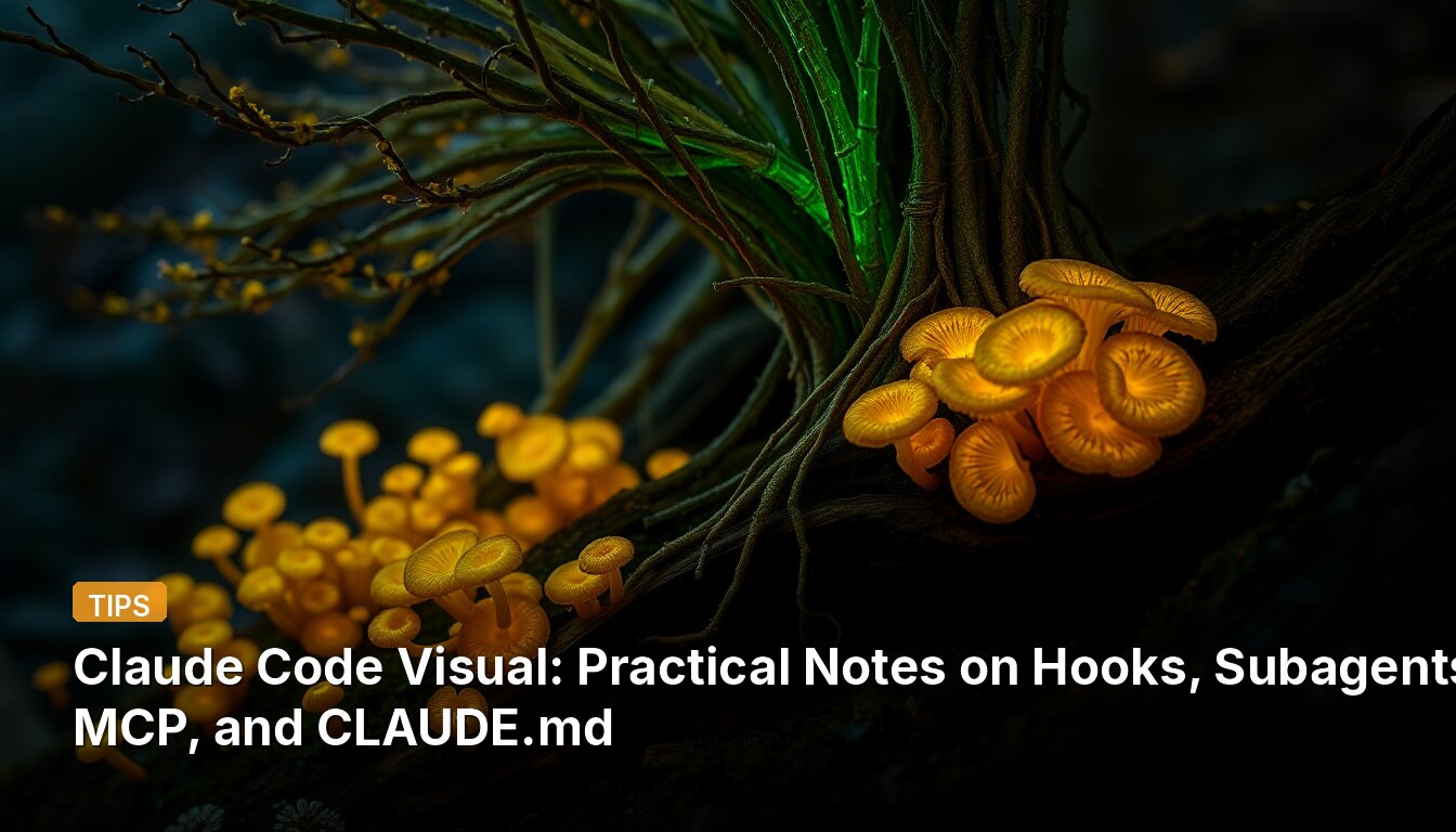 Claude Code Visual: Practical Notes on Hooks, Subagents, MCP, and CLAUDE.md