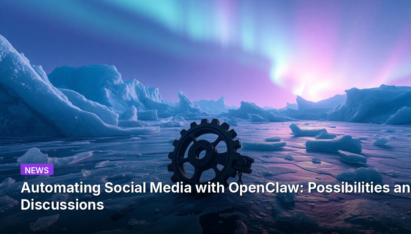 Automating Social Media with OpenClaw: Possibilities and Discussions