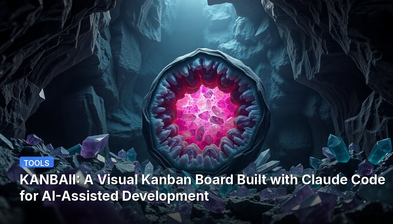 KANBAII: A Visual Kanban Board Built with Claude Code for AI-Assisted Development