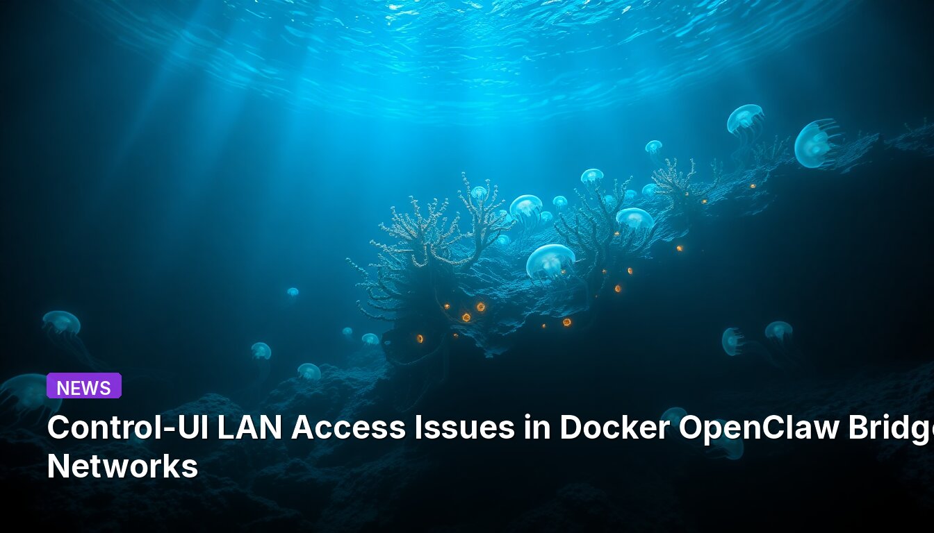 Control-UI LAN Access Issues in Docker OpenClaw Bridge Networks