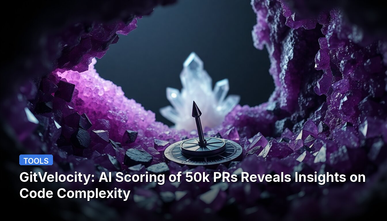 GitVelocity: AI Scoring of 50k PRs Reveals Insights on Code Complexity
