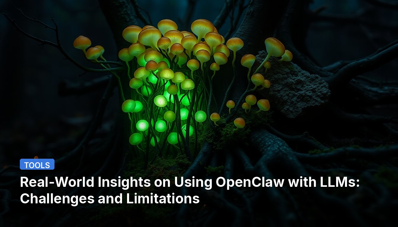 Real-World Insights on Using OpenClaw with LLMs: Challenges and Limitations