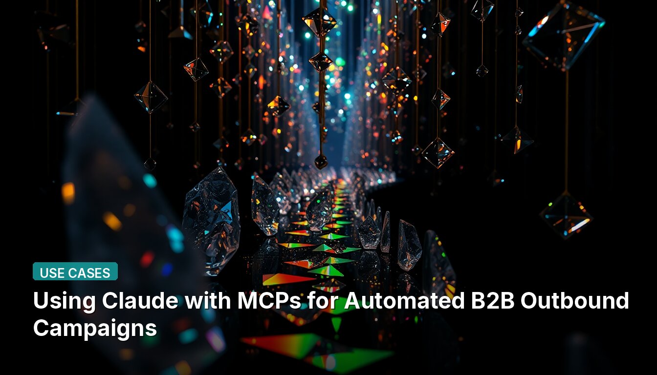 Using Claude with MCPs for Automated B2B Outbound Campaigns