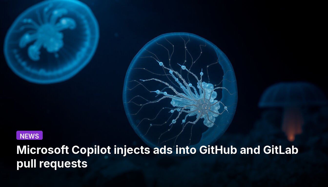 Microsoft Copilot injects ads into GitHub and GitLab pull requests
