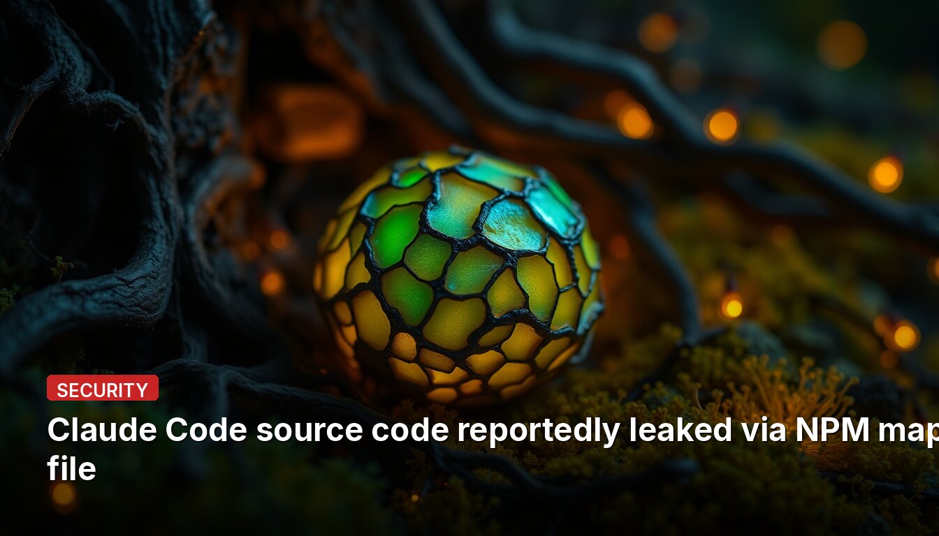 Claude Code source code reportedly leaked via NPM map file