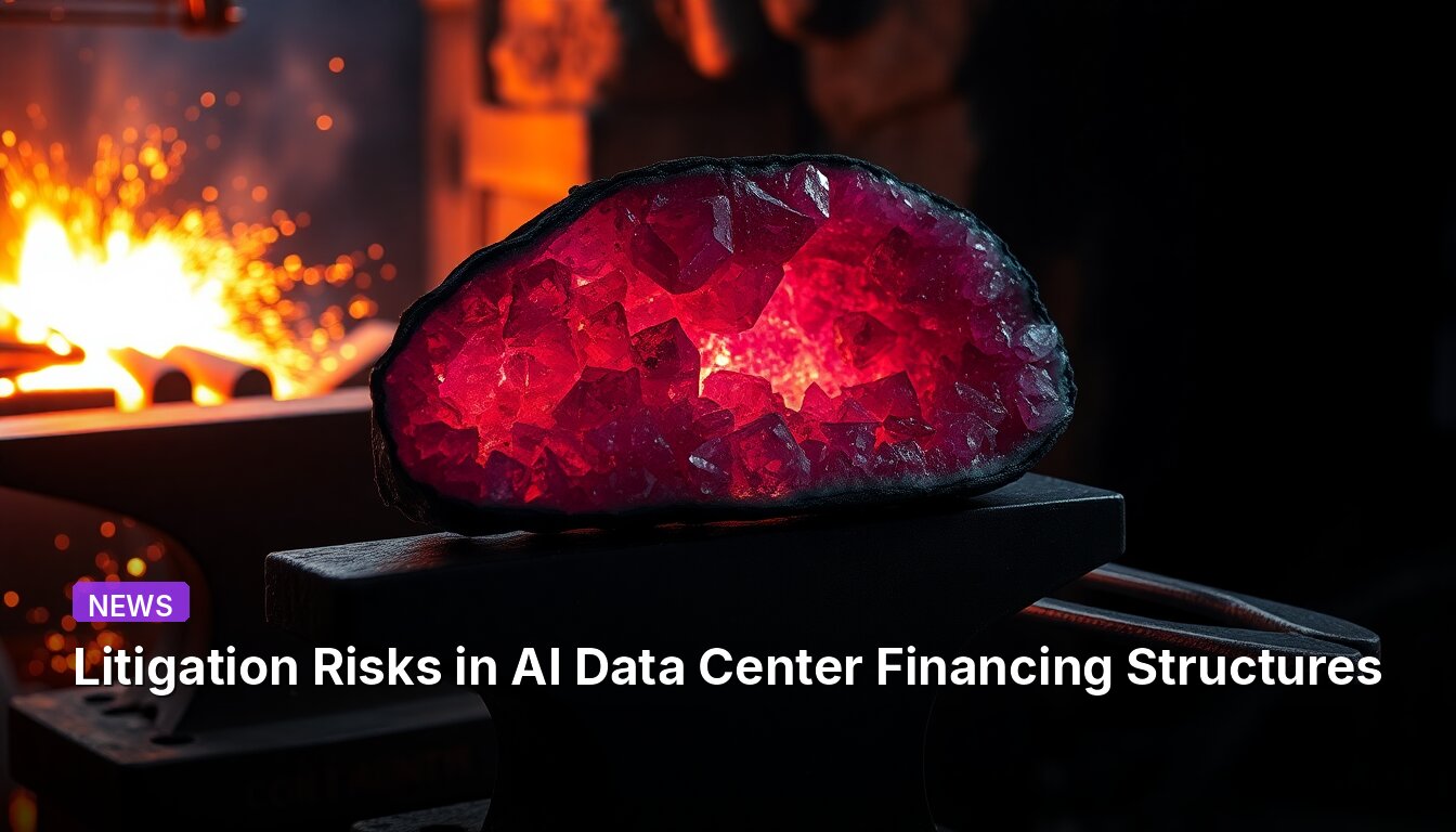 Litigation Risks in AI Data Center Financing Structures