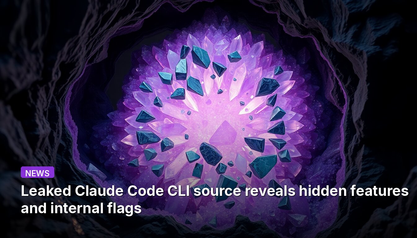Leaked Claude Code CLI source reveals hidden features and internal flags