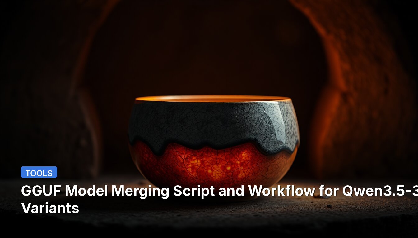 GGUF Model Merging Script and Workflow for Qwen3.5-35B Variants