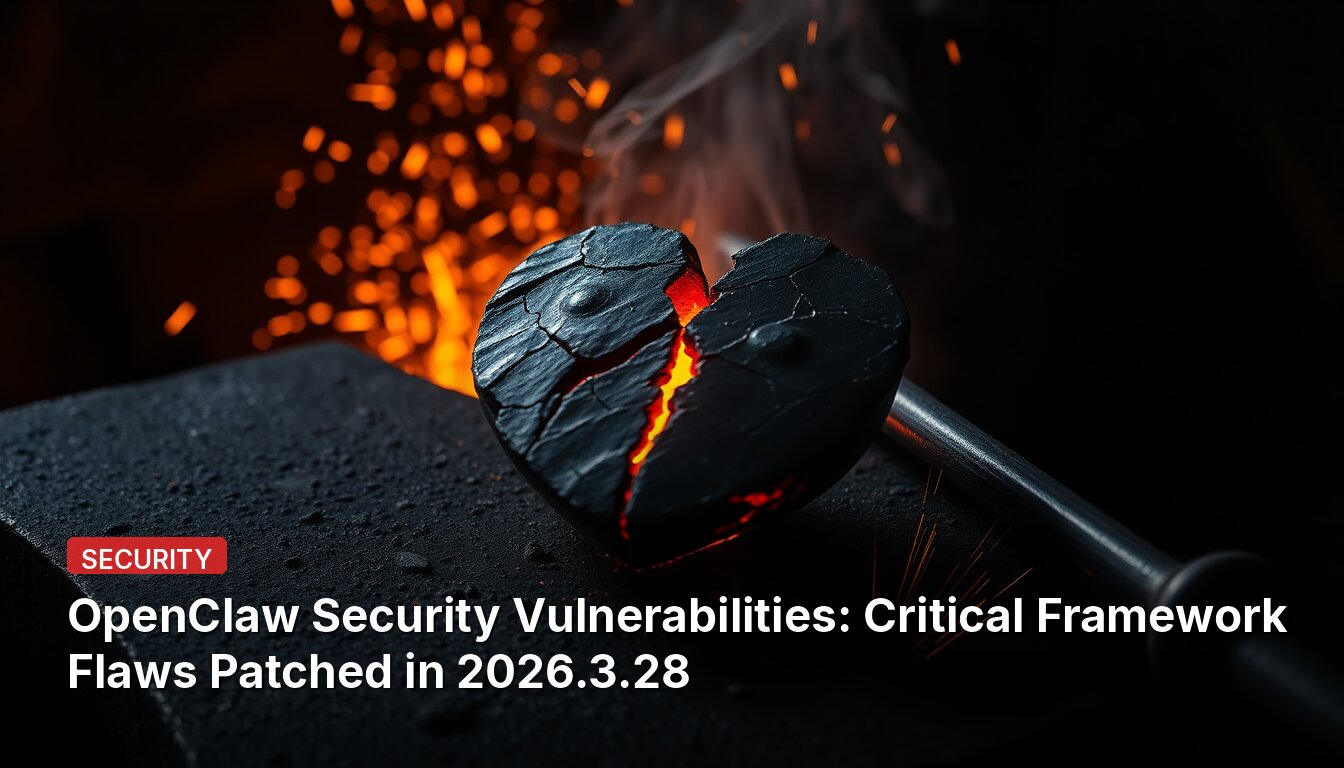 OpenClaw Security Vulnerabilities: Critical Framework Flaws Patched in 2026.3.28