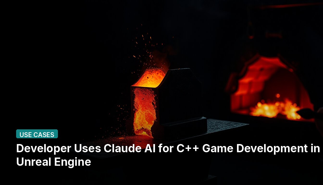 Developer Uses Claude AI for C++ Game Development in Unreal Engine