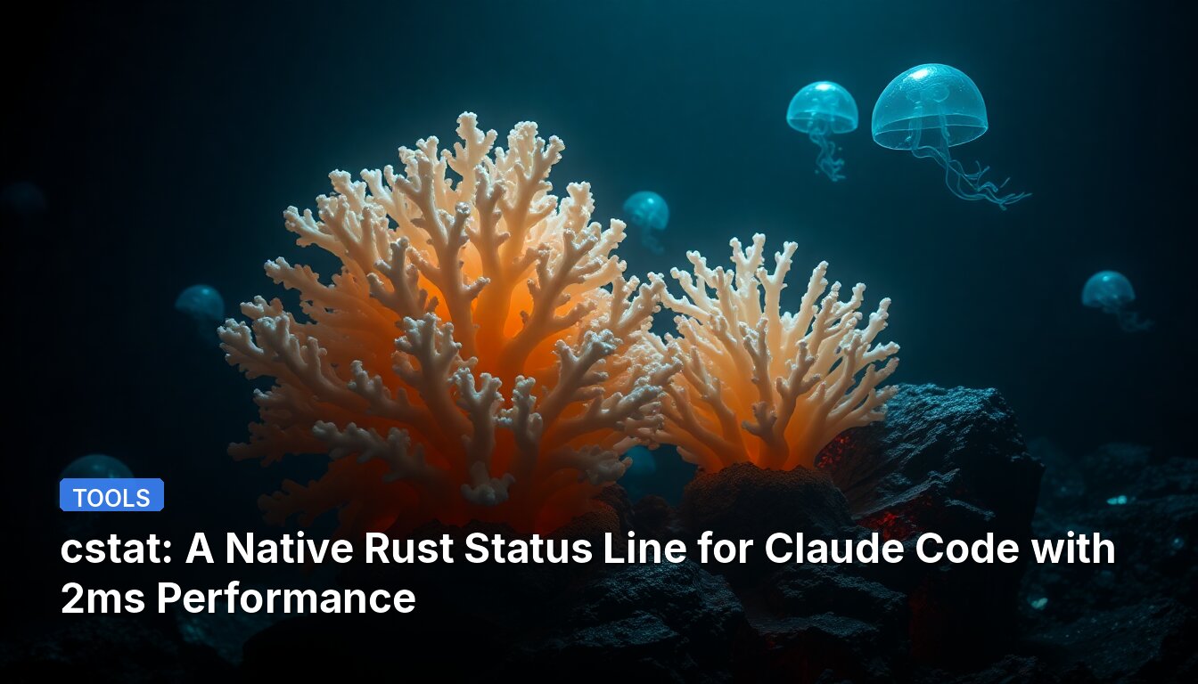 cstat: A Native Rust Status Line for Claude Code with 2ms Performance