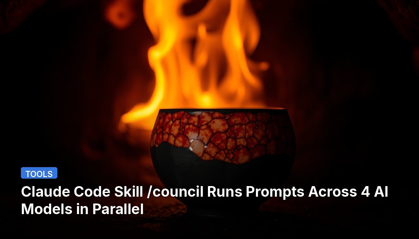 Claude Code Skill /council Runs Prompts Across 4 AI Models in Parallel