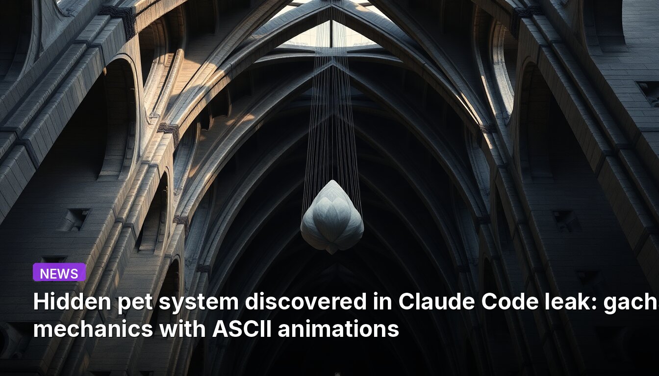 Hidden pet system discovered in Claude Code leak: gacha mechanics with ASCII animations