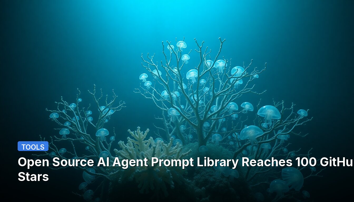 Open Source AI Agent Prompt Library Reaches 100 GitHub Stars
