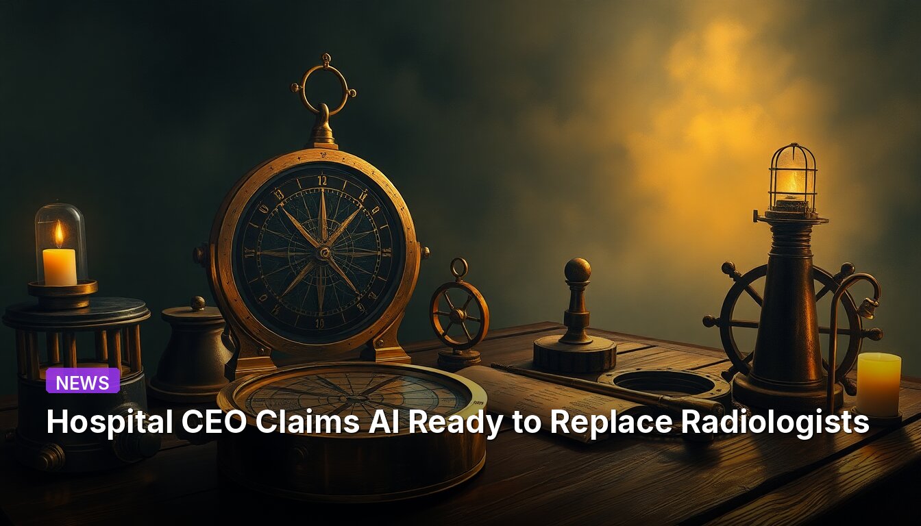 Hospital CEO Claims AI Ready to Replace Radiologists