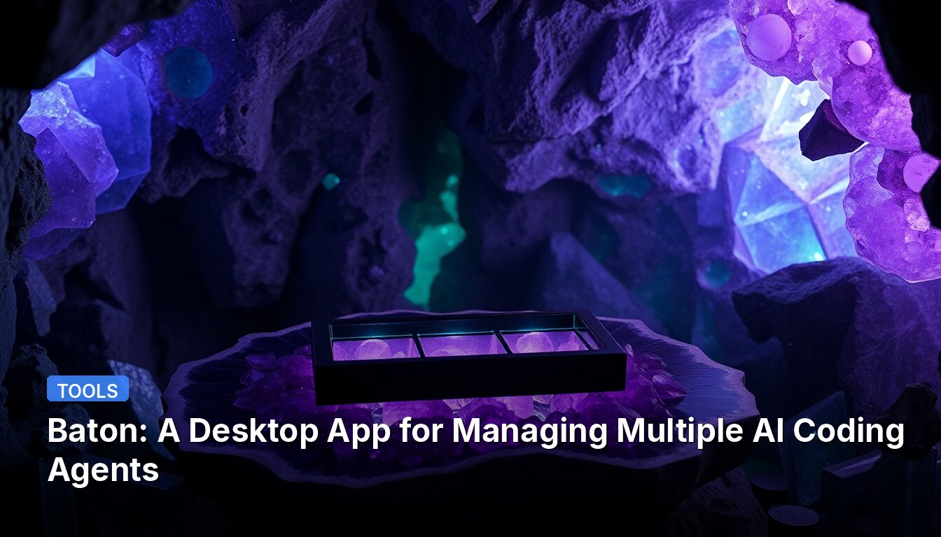 Baton: A Desktop App for Managing Multiple AI Coding Agents