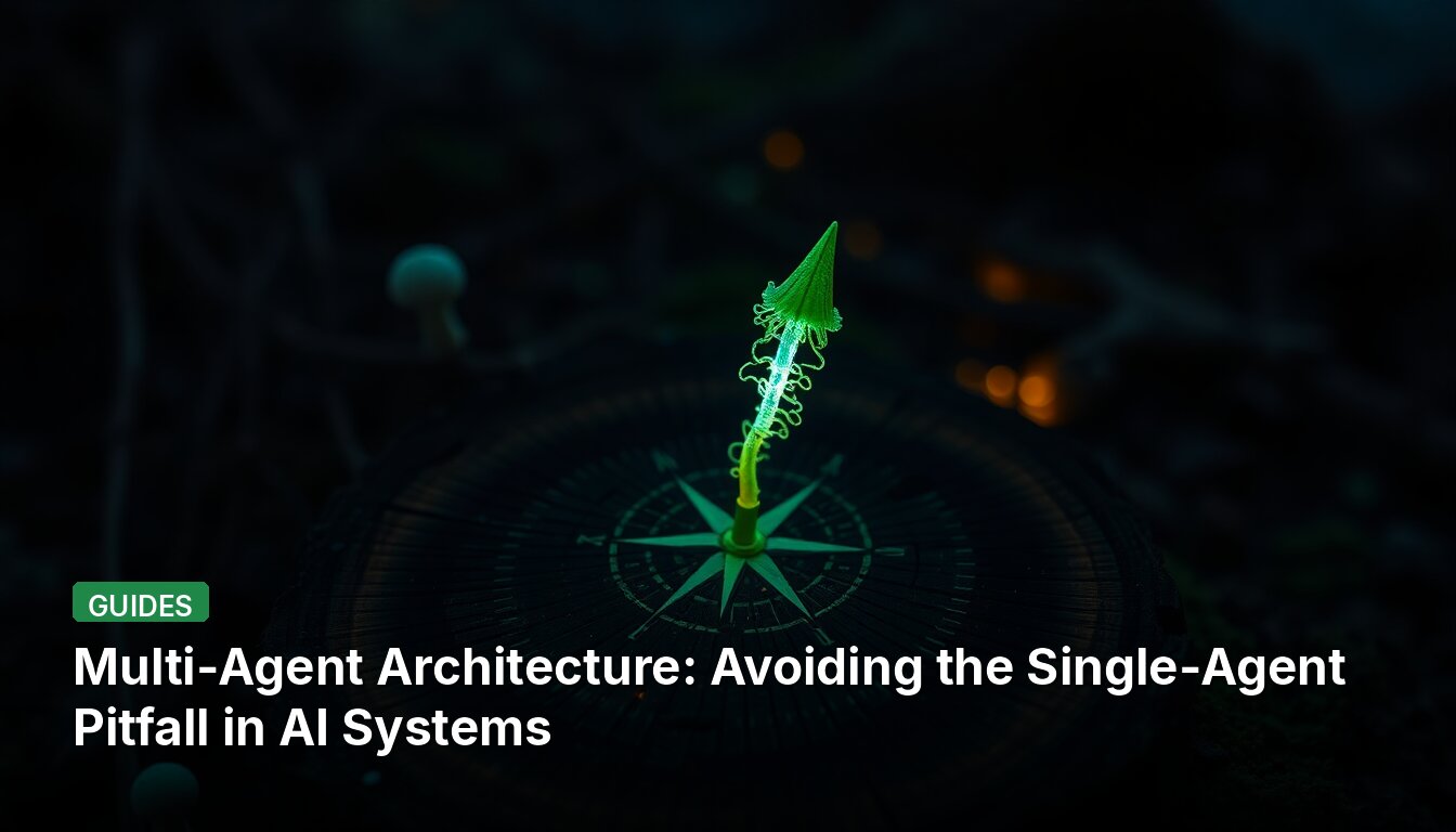 Multi-Agent Architecture: Avoiding the Single-Agent Pitfall in AI Systems