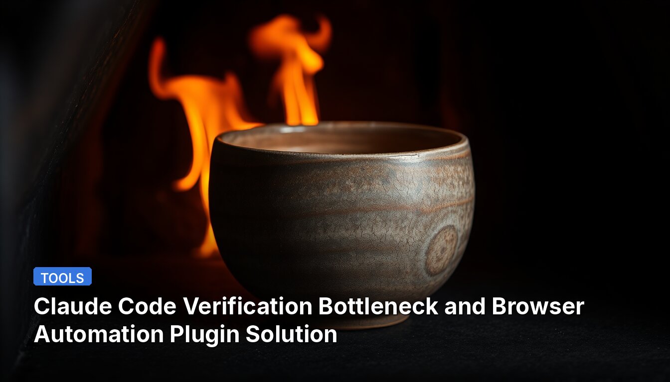 Claude Code Verification Bottleneck and Browser Automation Plugin Solution