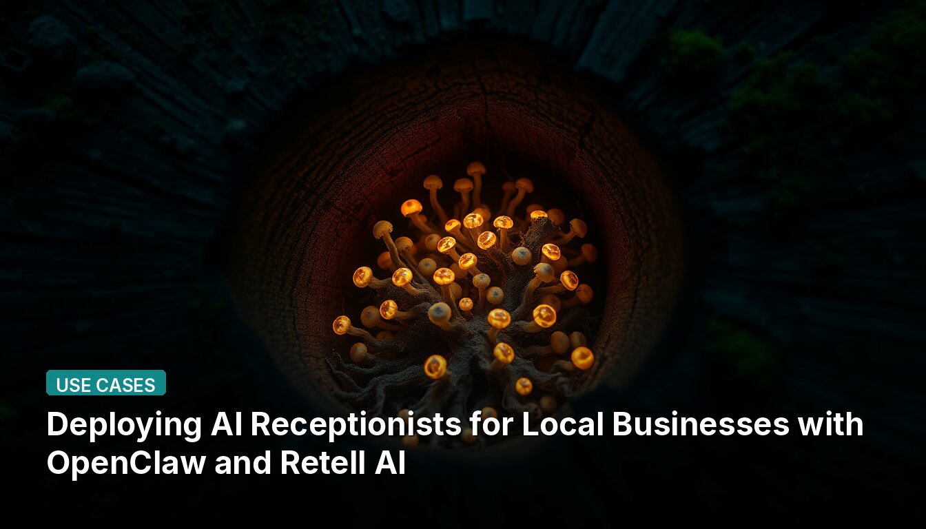 Deploying AI Receptionists for Local Businesses with OpenClaw and Retell AI