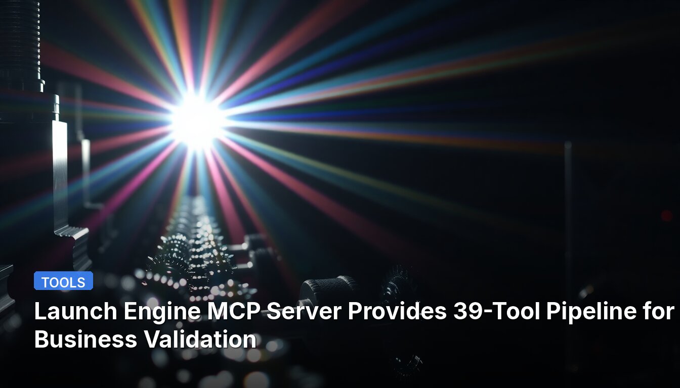 Launch Engine MCP Server Provides 39-Tool Pipeline for Business Validation