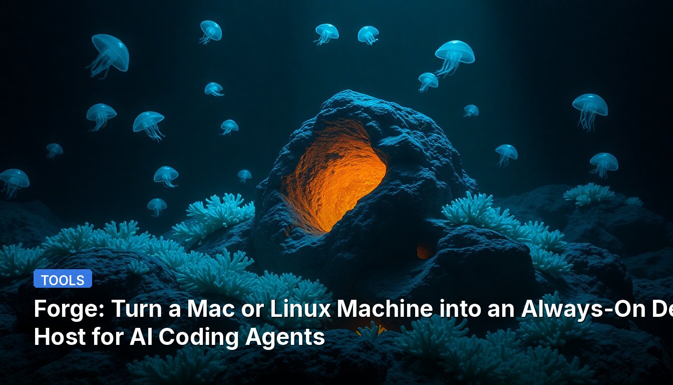 Forge: Turn a Mac or Linux Machine into an Always-On Dev Host for AI Coding Agents