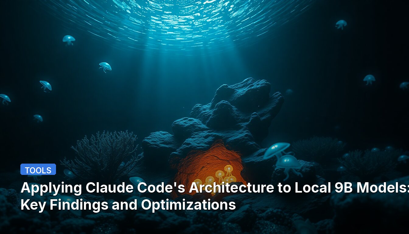 Applying Claude Code's Architecture to Local 9B Models: Key Findings and Optimizations