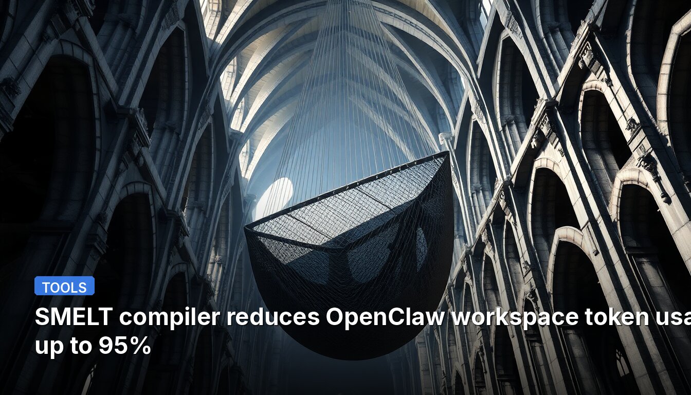 SMELT compiler reduces OpenClaw workspace token usage by up to 95%