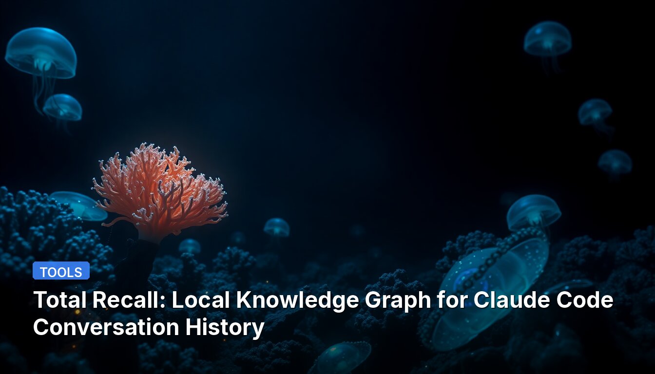 Total Recall: Local Knowledge Graph for Claude Code Conversation History
