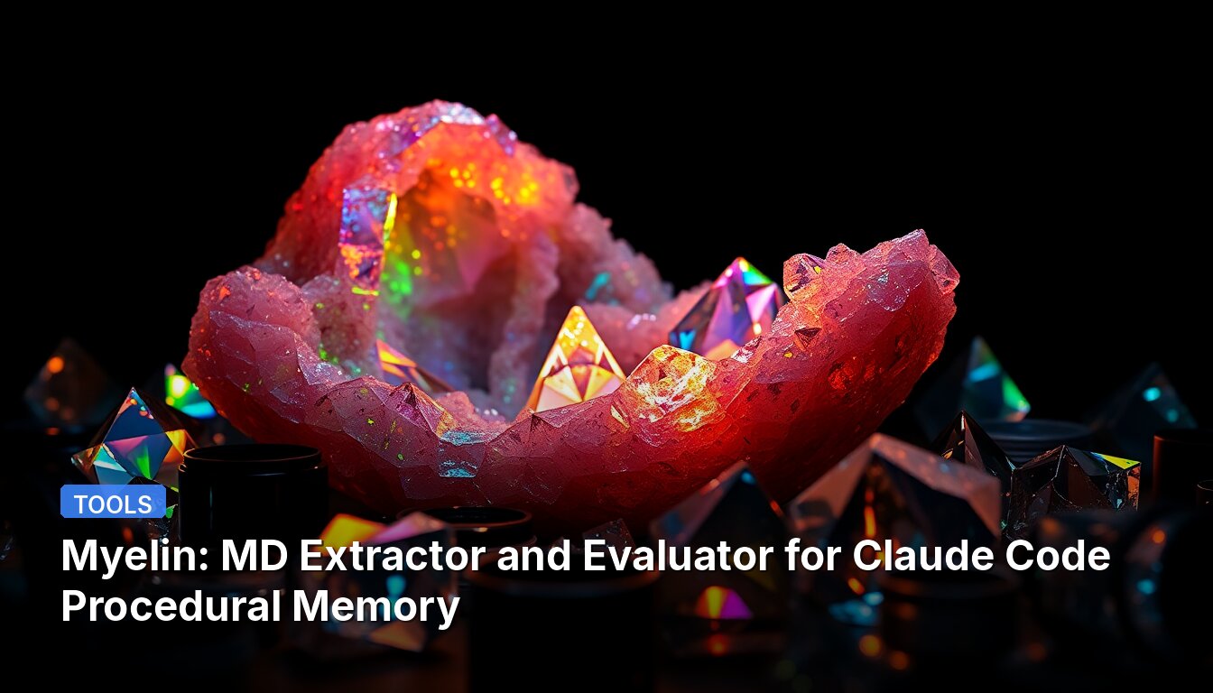 Myelin: MD Extractor and Evaluator for Claude Code Procedural Memory