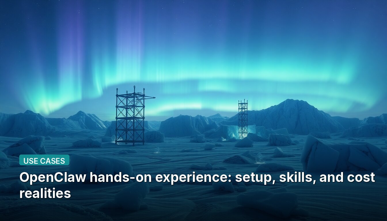 OpenClaw hands-on experience: setup, skills, and cost realities