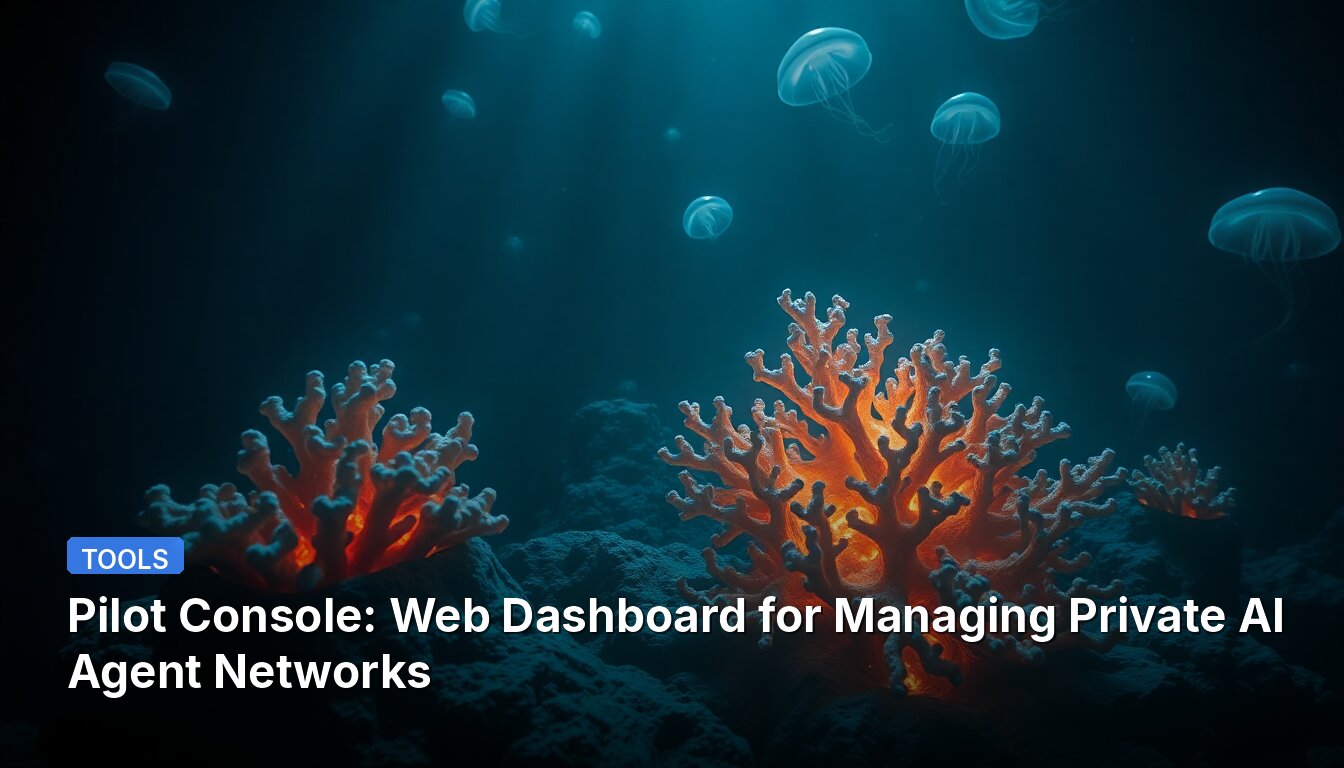 Pilot Console: Web Dashboard for Managing Private AI Agent Networks